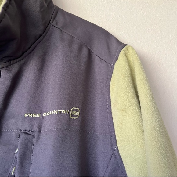 Free Country Color Block Fleece Jacket - Picture 4 of 9